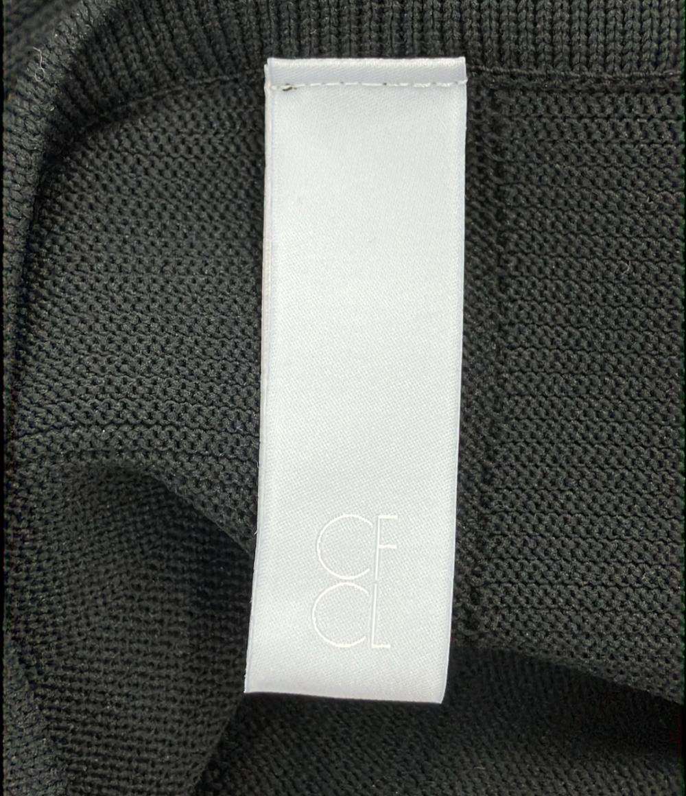 美品 CFCL 長袖ワンピース POTTERY GLITTER LONG BELL SLEEVE FLARE DRESS ベルスリーブ フレアドレス CF006KH136 レディース SIZE 1 (S)