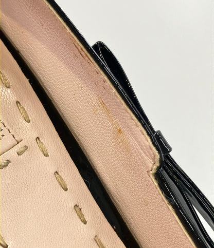 Miu Miu ポインテッドトゥパンプス グリッター パテントレザー レディース SIZE 37 1/2 (24.5cm) ミュウ ミュウ