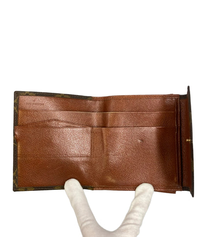 LOUIS VUITTON 三つ折り財布 Wホック ポルトモネ ビエ カルトクレディ モノグラム M61660 レディース メンズ ルイ・ヴィトン