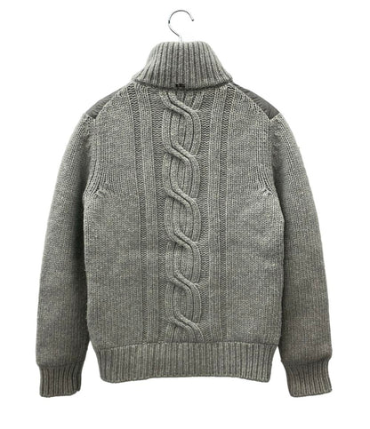 Herno ブルゾン ダウンニット ナイロン×3ゲージ ウール ハイブリッド MP0003U-70054-9404 メンズ SIZE 46 (M) ヘルノ