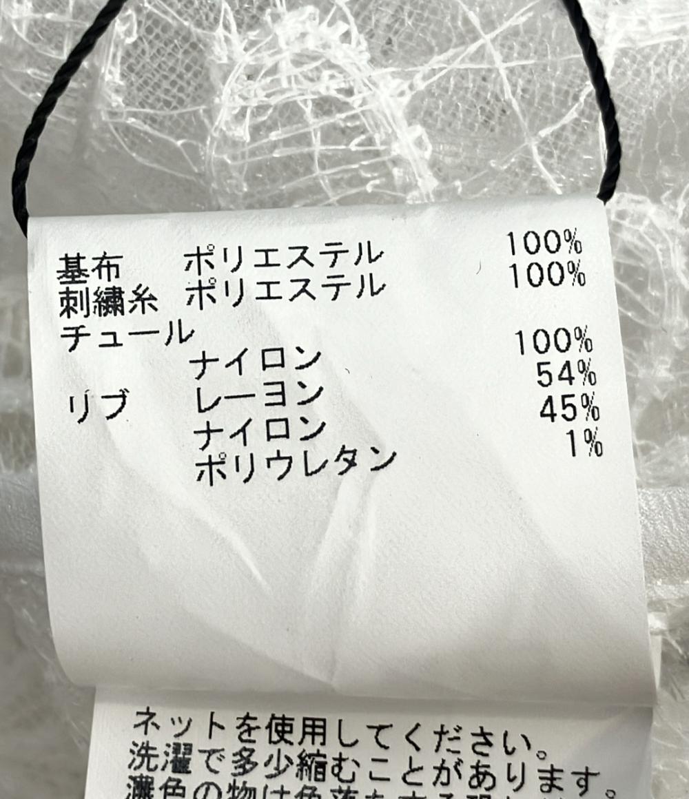 美品 ANAYI チュールコードレース プルオーバー レディース SIZE 38 (S) アナイ