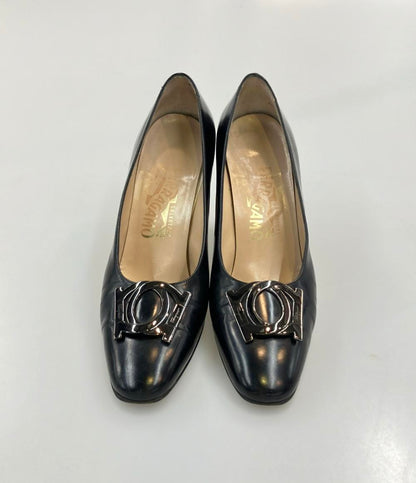 サルヴァトーレフェラガモ パンプス ガンチーニ レディース SIZE 6 1/2 B (L) Salvatore Ferragamo