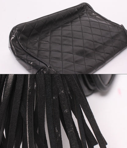 CHANEL ショルダーバッグ 斜め掛け ゴールド金具 0番台 レディース シャネル