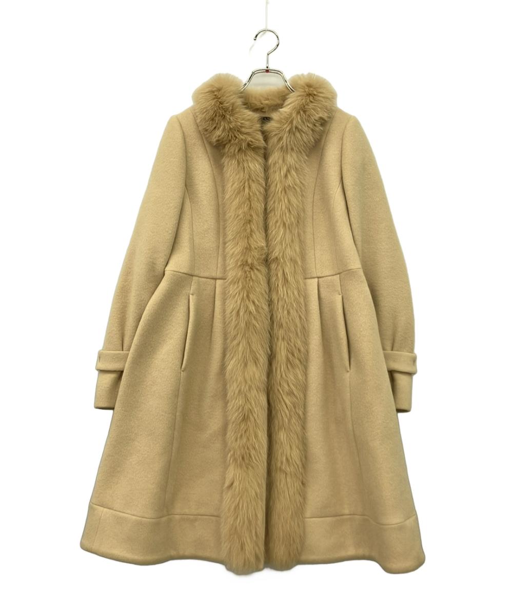 トゥービーシック エアリーダブルウールフォックスコート レディース SIZE 42 (L) TO BE CHIC