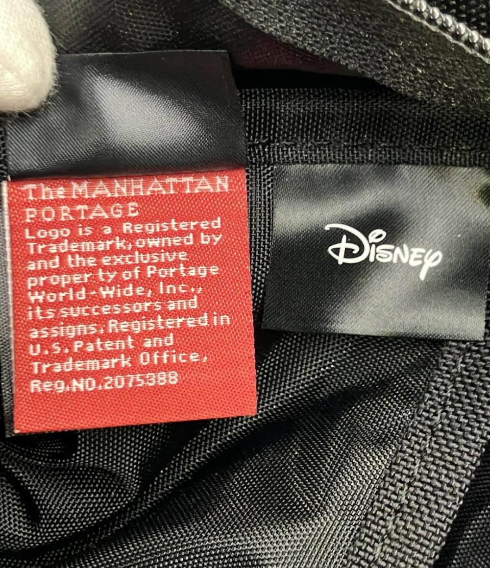 美品 Manhattan Portage Disney ショルダーバッグ 斜め掛け ミッキー レディース メンズ マンハッタンポーテージ ディズニー
