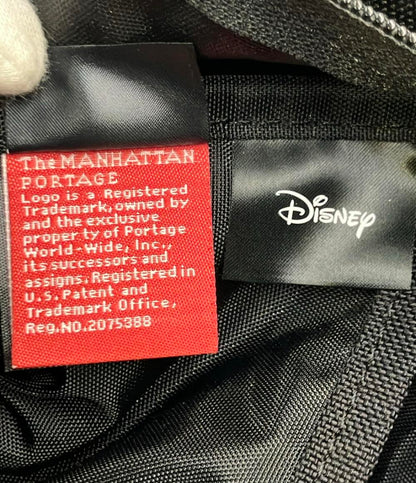 美品 Manhattan Portage Disney ショルダーバッグ 斜め掛け ミッキー レディース メンズ マンハッタンポーテージ ディズニー