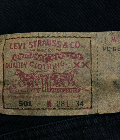 リーバイス デニムパンツ ブラック メンズ SIZE W28L34 (S) Levi's