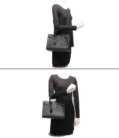 美品 サンローランパリ 2wayハンドバッグ ショルダーバッグ 斜め掛け サックドジュール ベイビー レディース SAINT LAURENT PARIS