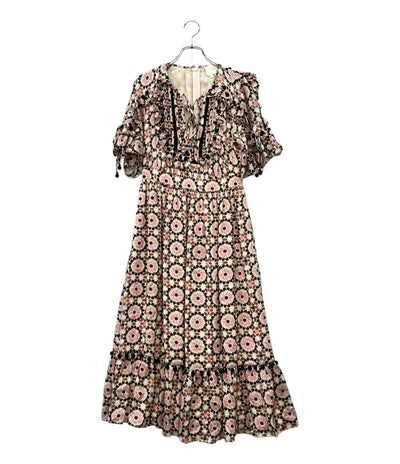 美品 Kate Spade 半袖ワンピース プリーツ レディース SIZE 0 (S) ケイトスペード