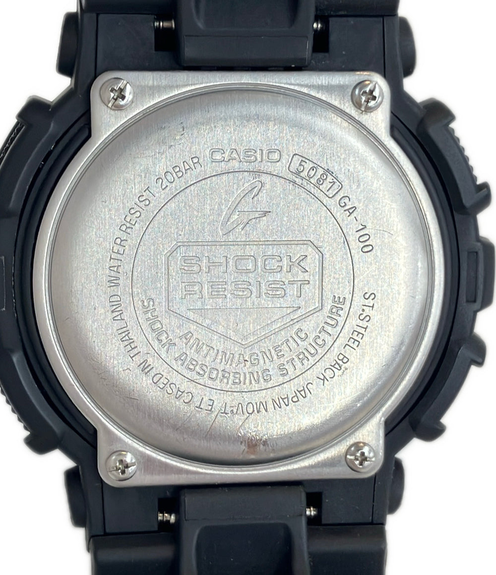 CASIO 腕時計 G-SHOCK クオーツ GA-100 メンズ カシオ