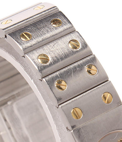 Cartier 腕時計 サントス ガルベ LM クオーツ W20011C4 メンズ カルティエ