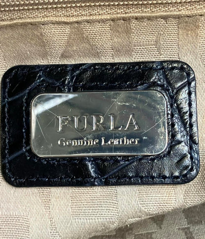 フルラ トートバッグ ショルダーバッグ 2WAY レザー クロコ型押し レディース Furla