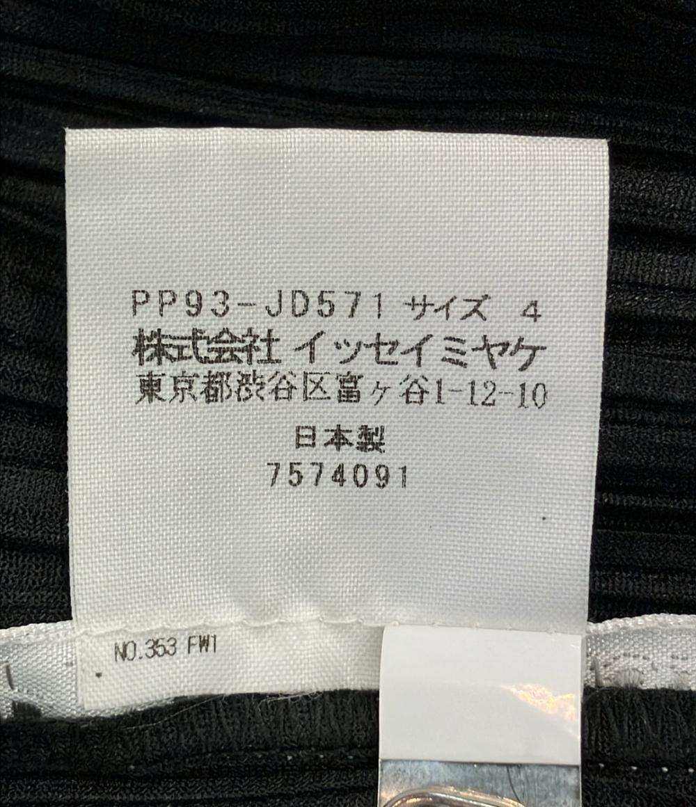PLEATS PLEASE 長袖 カーディガン レディース SIZE 4 プリーツプリーズ