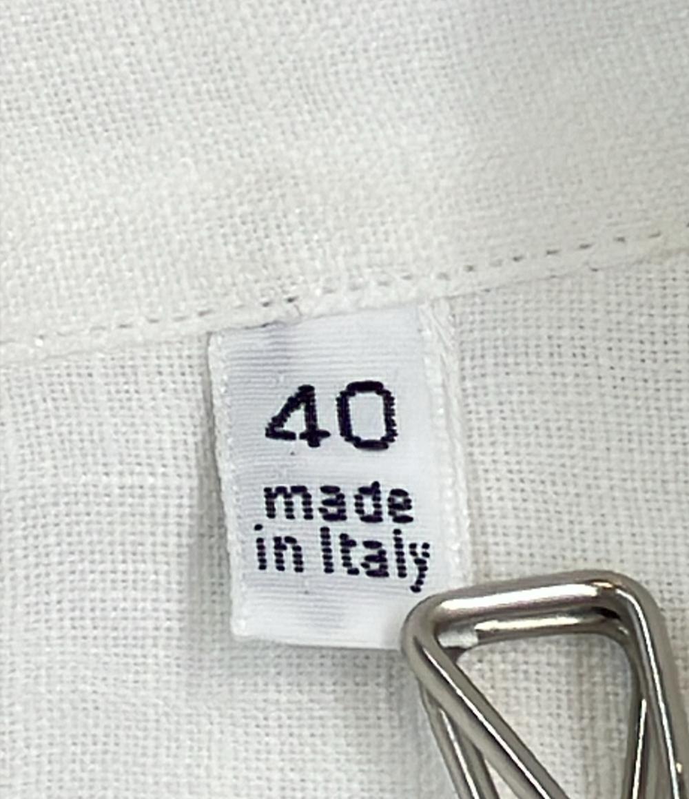 フィナモレ 長袖シャツ リネン メンズ SIZE 40 (M) FINAMORE