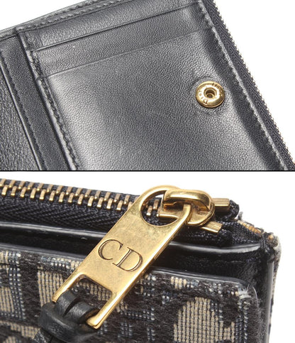 Christian Dior 二つ折り財布 オブリーク レディース クリスチャンディオール