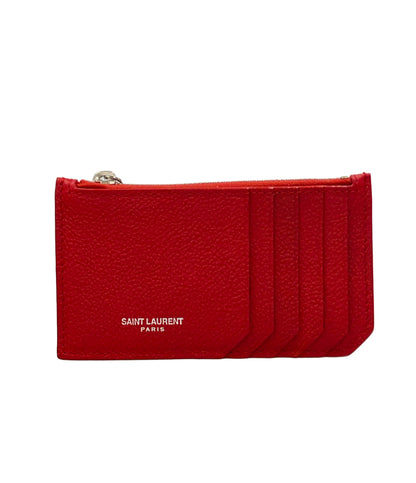 美品 SAINT LAURENT PARIS フラグメントケース カードケース コインケース レディース サンローランパリ