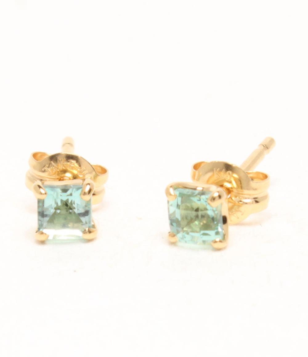 美品 TAKE-UP ピアス K18 レディース テイクアップ