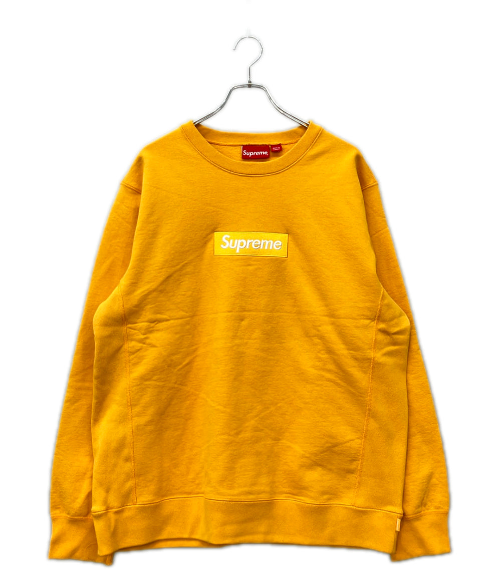 Supreme 長袖 ロゴ スウェット 裏起毛 メンズ SIZE L シュプリーム