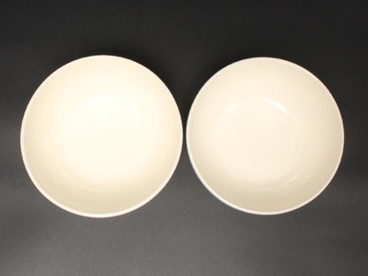 美品 WEDGWOOD カジュアルボール 皿 2点セット 15cm ジャスパー コンラン クリーム ブルー ウエッジウッド