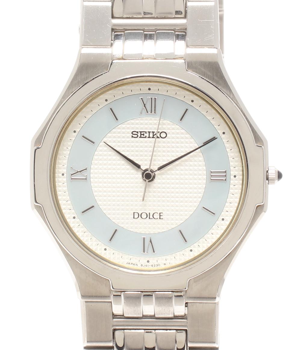 SEIKO 腕時計 ドルチェ クオーツ 8J41-6130 メンズ セイコー
