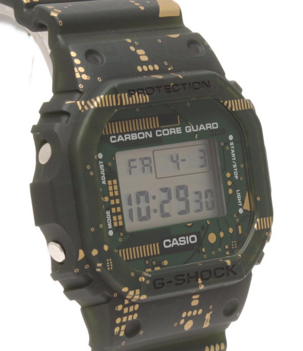 美品 CASIO 腕時計 カーボンコアガード G-SHOCK クオーツ DWE-5600CC レディース メンズ カシオ