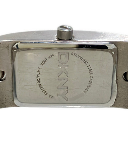 DKNY 腕時計 クオーツ シルバー NY•3005 レディース ディーケーエヌワイ