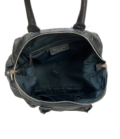 YVES SAINT LAURENT ミニボストンバッグ ハンドバッグ エナメル イージー 208315 213317 レディース イヴ・サンローラン