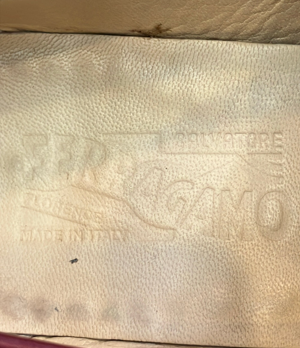 Salvatore Ferragamo ガンチーニビットローファー レディース SIZE 6 1/2 サルヴァトーレフェラガモ