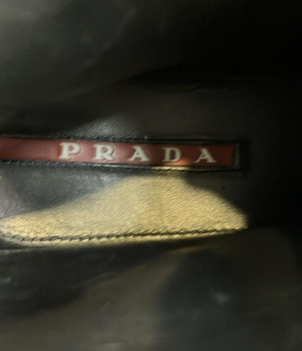 PRADA ハイカットスニーカー スエード メンズ SIZE 6.5 (25.5cm) プラダ