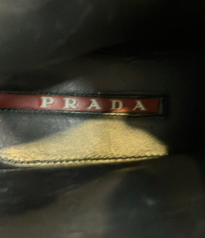 PRADA ハイカットスニーカー スエード メンズ SIZE 6.5 (25.5cm) プラダ