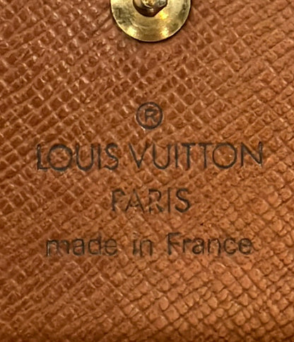 訳あり LOUIS VUITTON 三つ折り長財布 ポルトトレゾール インターナショナル モノグラム M61215 レディース メンズ ルイ・ヴィトン