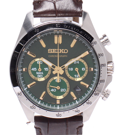 SEIKO 腕時計 クオーツ グリーン SBTR017 メンズ セイコー
