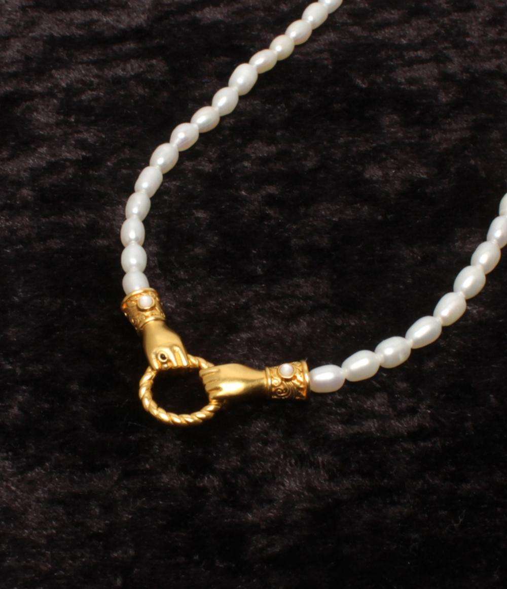 美品 MISSOMA ネックレス 淡水パール ハリスリードコラボ レディース ミッソマ