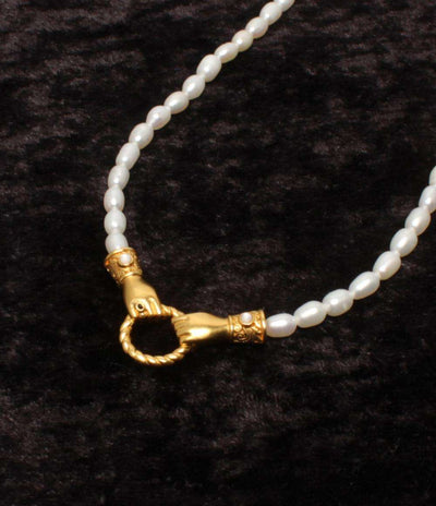 美品 MISSOMA ネックレス 淡水パール ハリスリードコラボ レディース ミッソマ