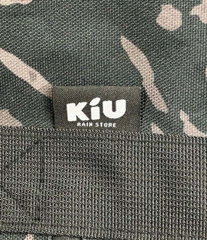 美品 KiU 2way ボストンバッグ ショルダーバッグ 斜め掛け レディース メンズ キウ