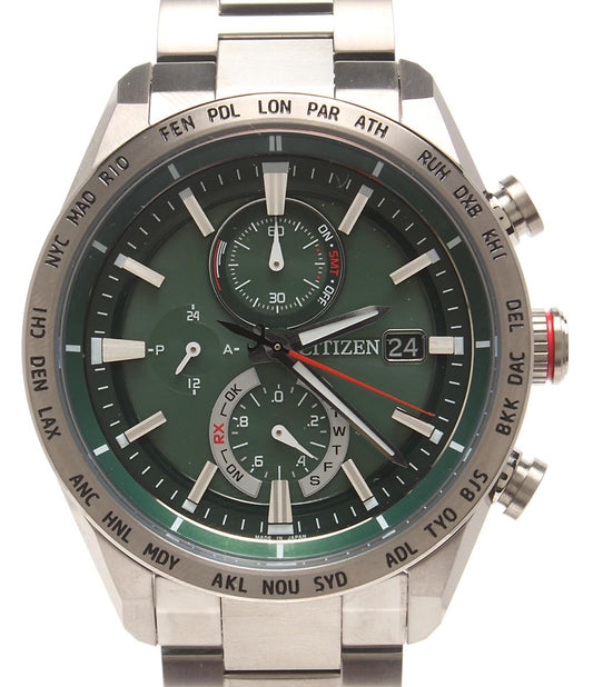 CITIZEN 腕時計 ソーラー グリーン H800-T027016 メンズ シチズン