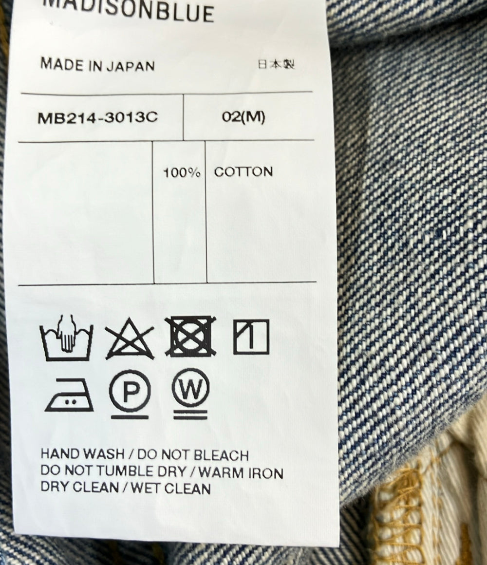 MADISONBLUE デニムパンツ 5POCKET CUTOFF PT JB MB214-3013C レディース SIZE 2 (M) マディソンブルー