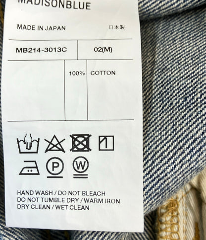 MADISONBLUE デニムパンツ 5POCKET CUTOFF PT JB MB214-3013C レディース SIZE 2 (M) マディソンブルー