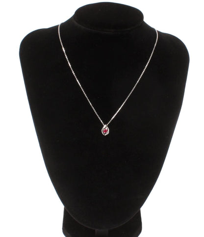 美品 エフ エイチ バード ネックレス SV925 ルビー レディース FH.BIRD