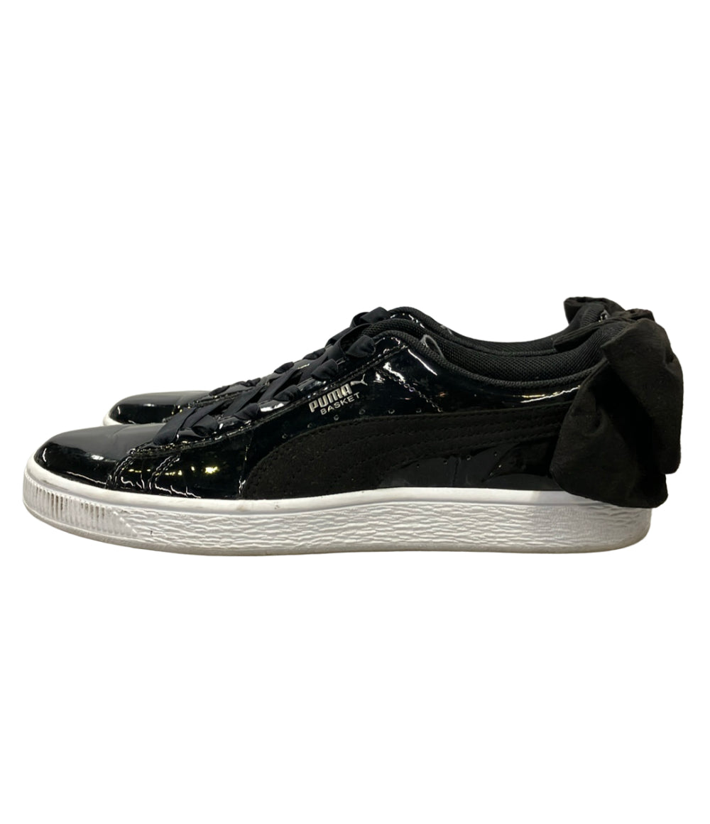 PUMA ローカットエナメルスニーカー バスケットボウ SB 367353-01 レディース SIZE 24.0 プーマ
