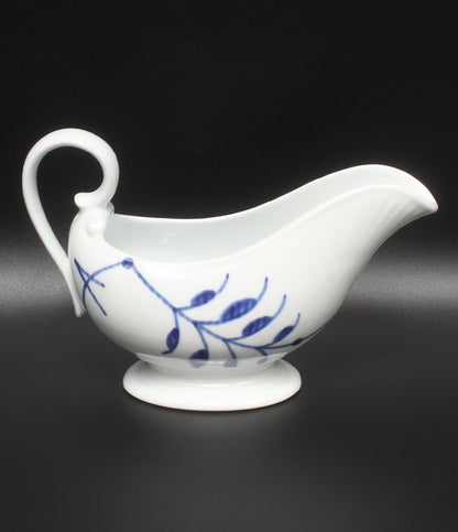 美品 Royal Copenhagen ソースジャグ ブルーフルーテッド メガ ロイヤルコペンハーゲン