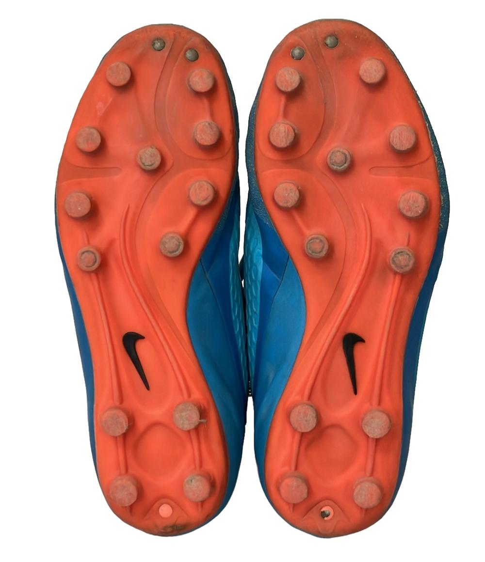 ナイキ ローカットスニーカー サッカースパイク HYPERVENOM PHATAL HG-E 599807-464 キッズ SIZE 21.5 (M) NIKE