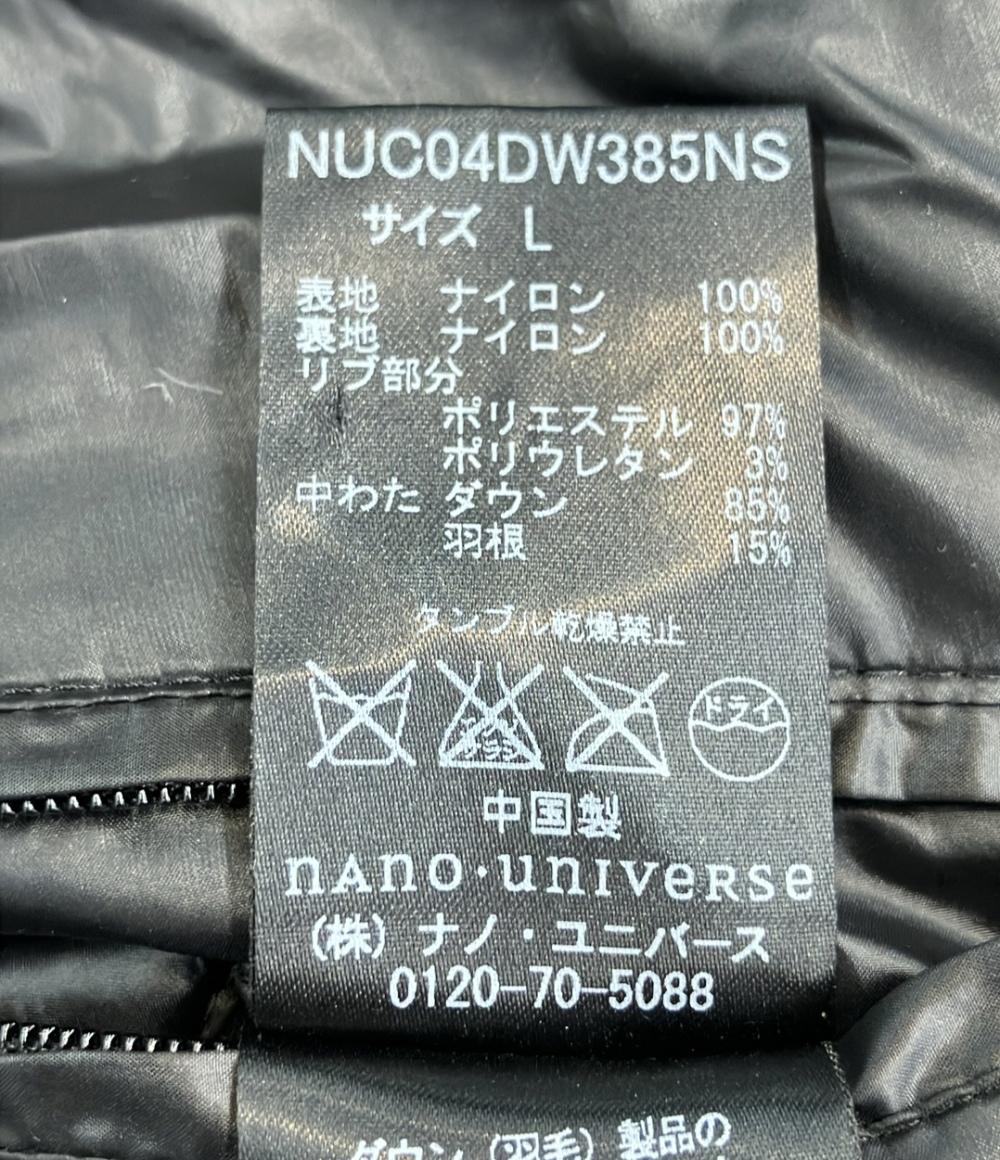 ナノユニバース ダウンジャケット 西川ダウン レディース SIZE L (L) nano universe