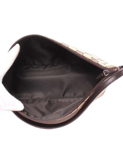 美品 GUCCI ポーチ アクセサリーポーチ GGキャンバス 07198 2123 レディース グッチ