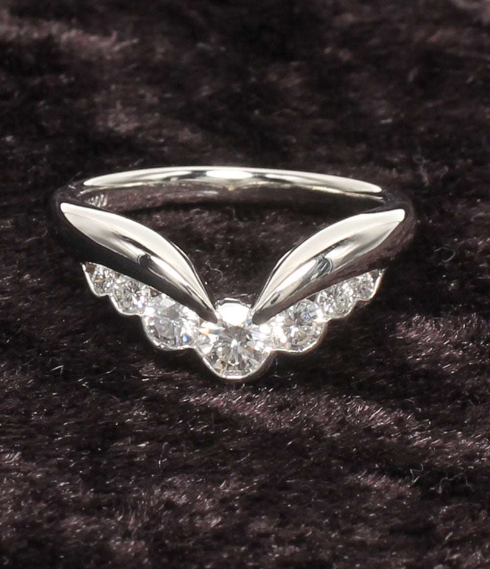 美品 MONNICKENDAM リング 指輪 Pt900 ダイヤ 0.58ct レディース SIZE 13号 モニッケンダム