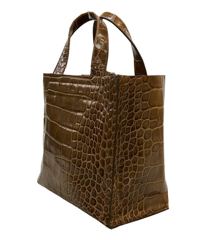 フルラ ハンドバッグ レザー クロコ型押し レディース Furla