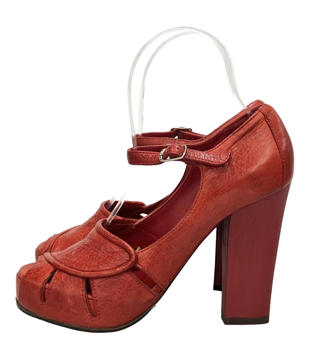 クロエ オープントゥサンダル  チャンキーヒール レディース SIZE 36 1/2 (M) Chloe