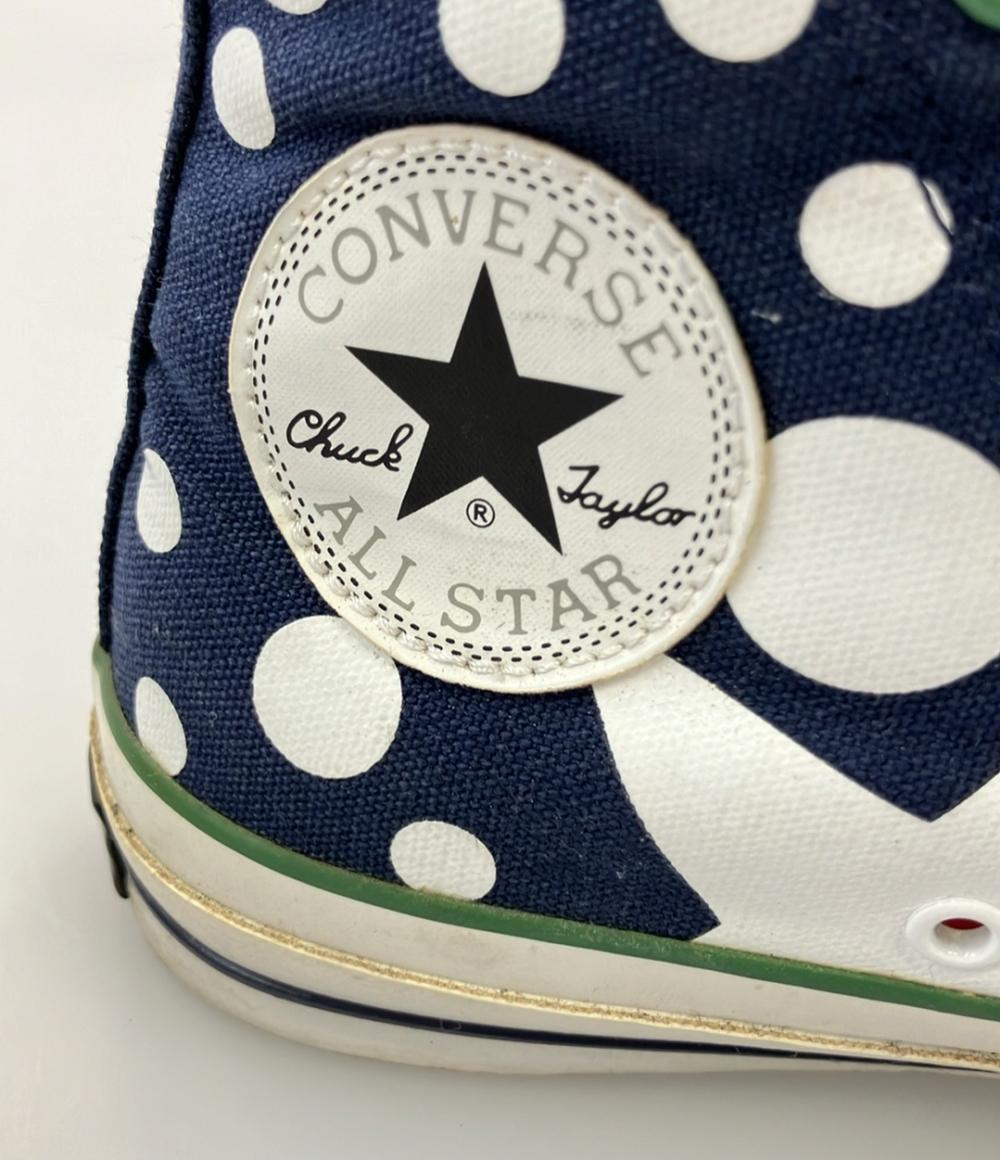 CONVERSE ハイカットスニーカー × フラボア 水玉 ドット柄 レディース SIZE 23.5 (M) コンバース