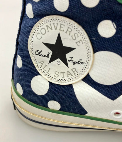 CONVERSE ハイカットスニーカー × フラボア 水玉 ドット柄 レディース SIZE 23.5 (M) コンバース