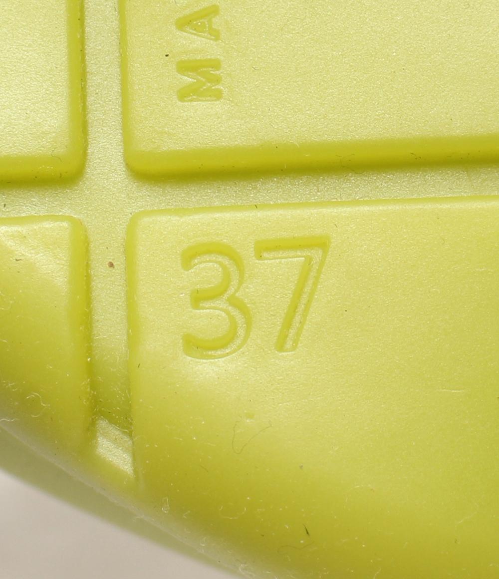 ボッテガヴェネタ ラバーアンクルブーツ Puddle グリーン レディース SIZE 37 (L) BOTTEGA VENETA